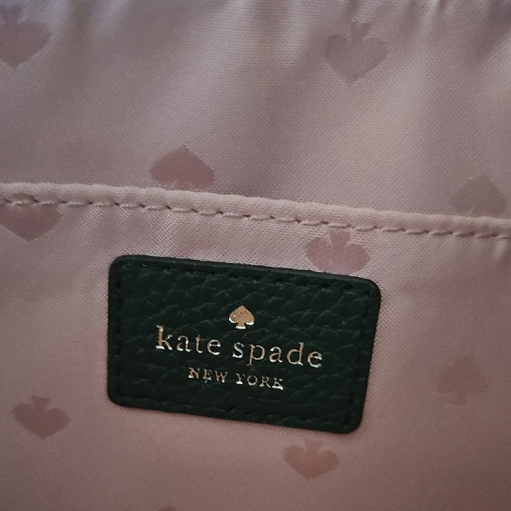 Kate Spade Green Leather Crossbody Bag